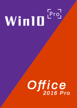 MS Win10 PRO + MS Office2016 Professional Plus Keys Pack