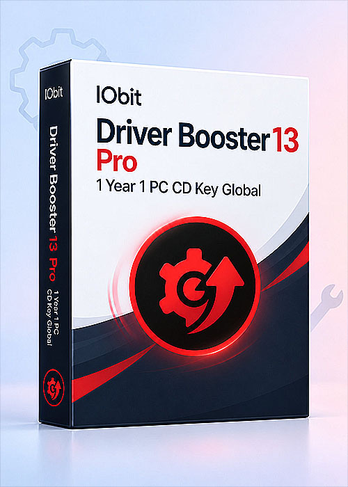 whatsgamekey, IObit Driver Booster 13 Pro 1 Year 1 PC CD Key Global