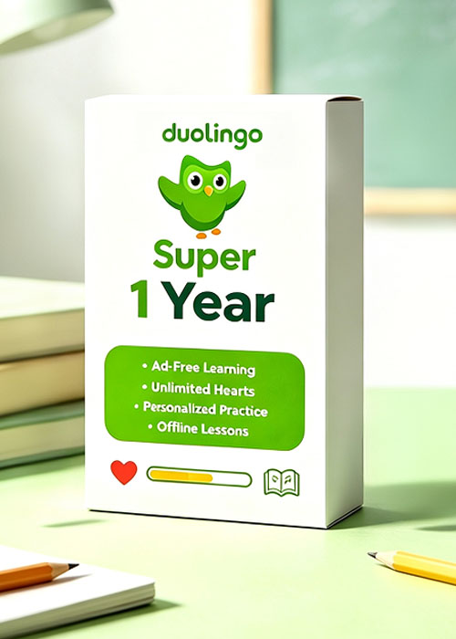 whatsgamekey, Super Duolingo 1 Year Subscription