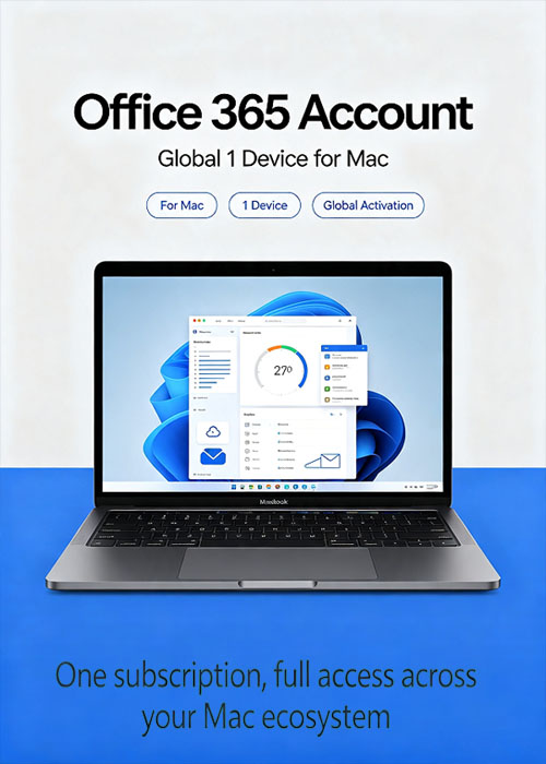 whatsgamekey, MS Office365 Account Globle 1 Device For MAC