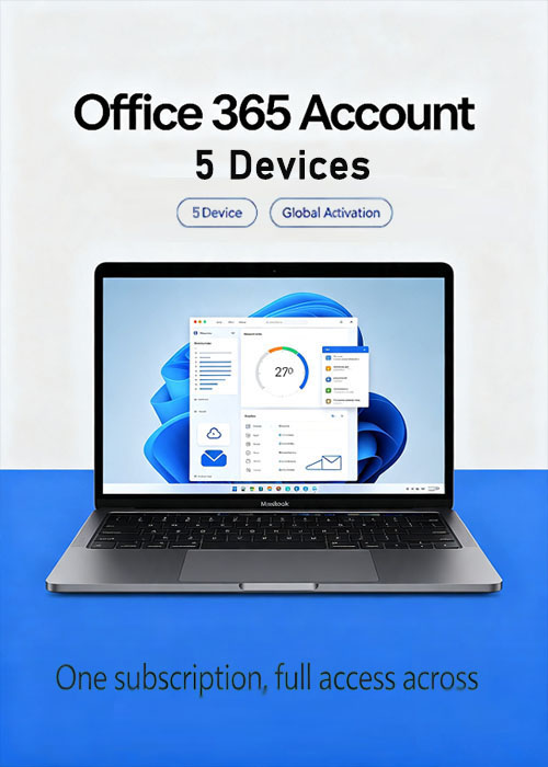 whatsgamekey, MS Office 365 Account Global 5 Devices